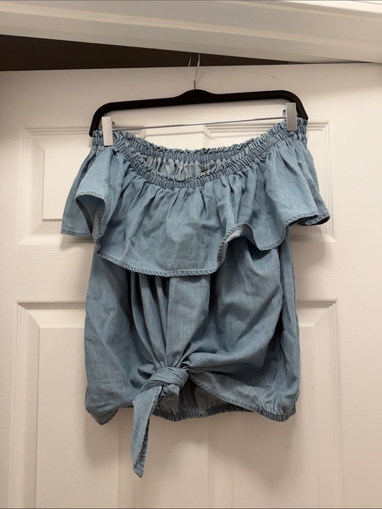 Express Tops - chambray top
